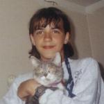 Marie Pier dans le coin avec pitchou